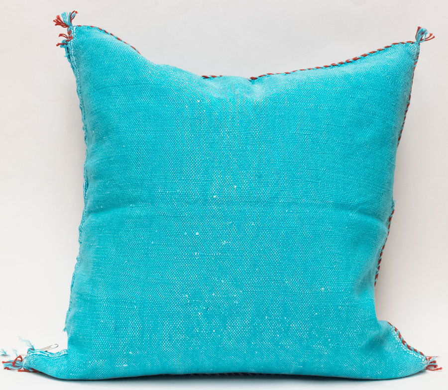 Moroccan Agave Cactus Silk Pillow