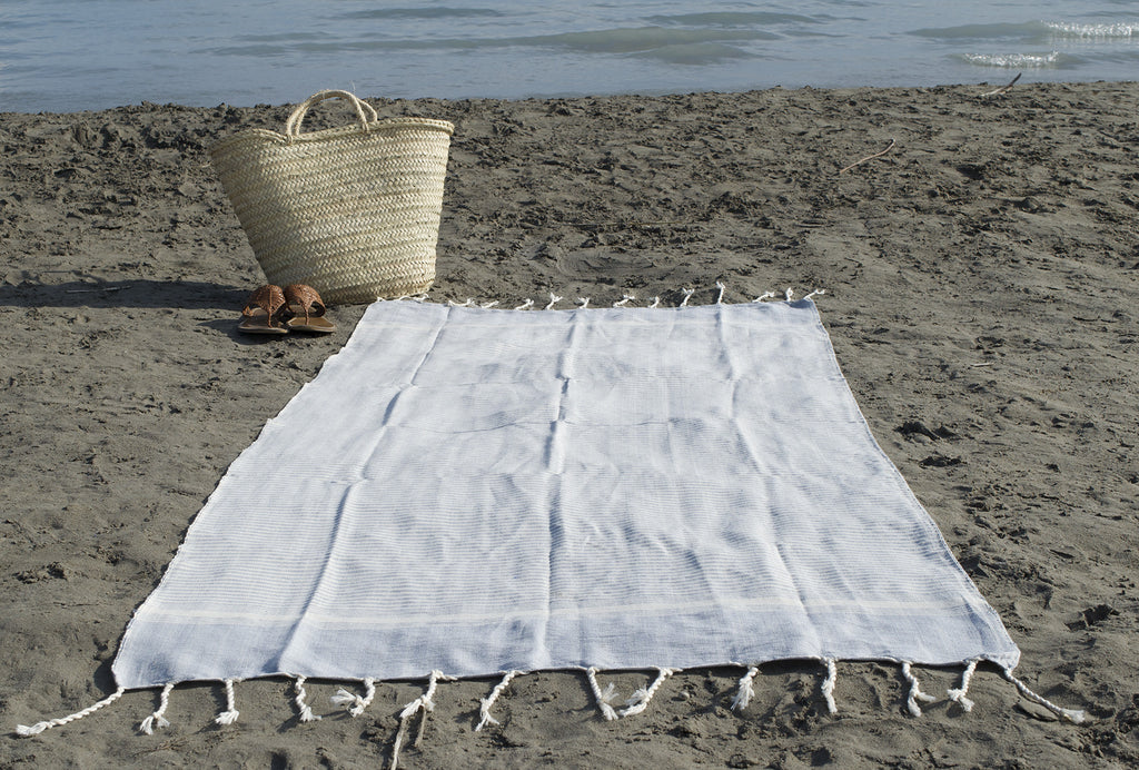 Light Blue Hammam Towel