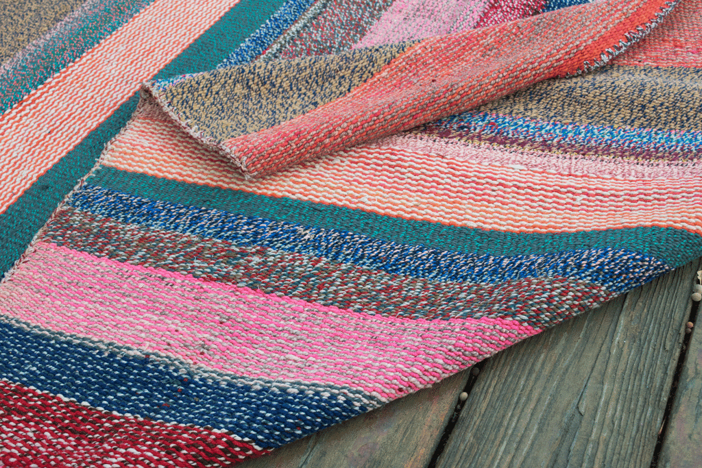 Bohemian Textiles | Vintage Peruvian Frazada Blanket