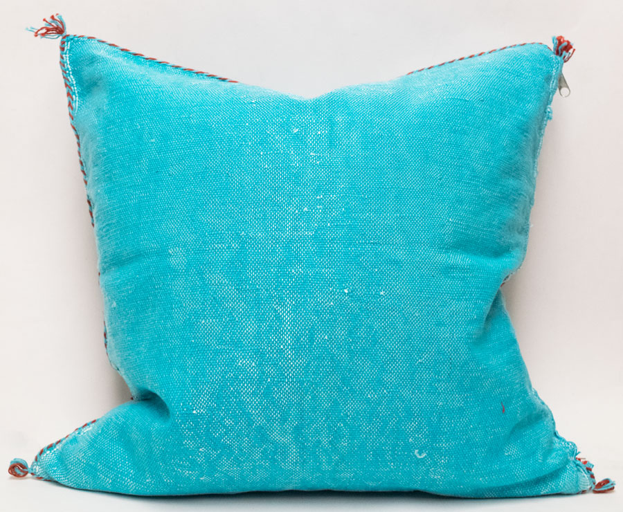 Moroccan Agave Cactus Silk Pillow