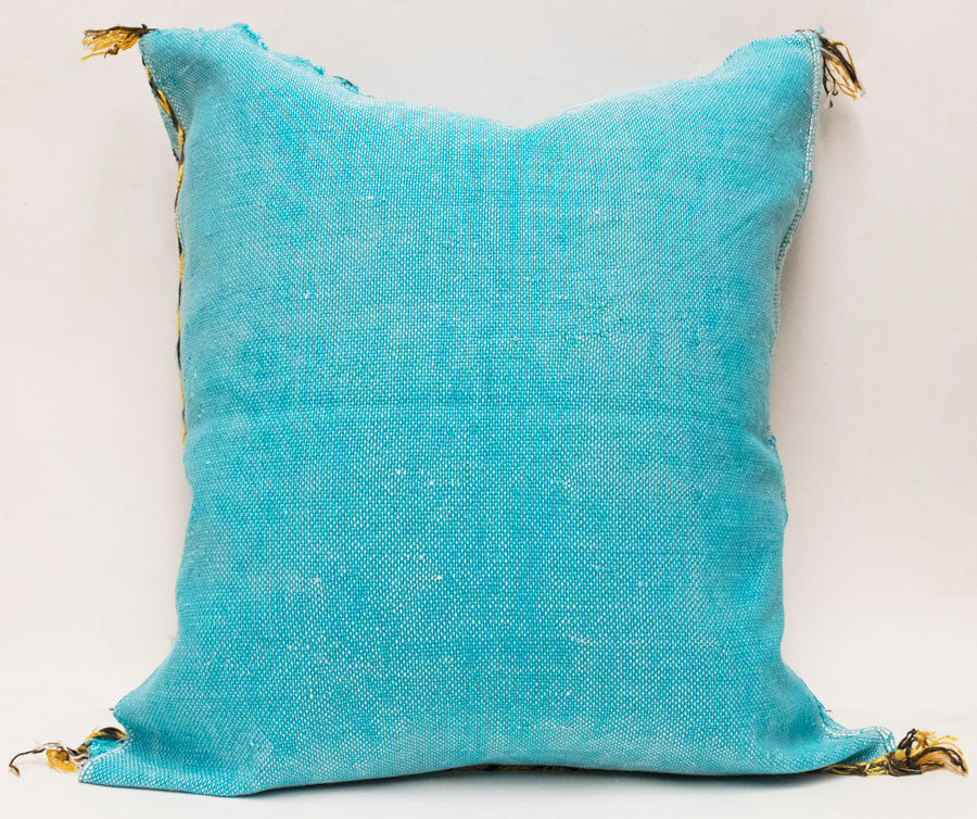 Moroccan Agave Cactus Silk Pillow