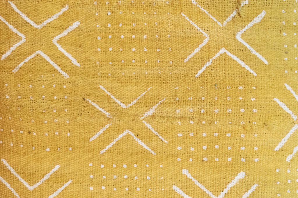 Mali Mudcloth Tribal Throw Blanket | Worldwide Textiles