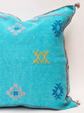 Moroccan Agave Cactus Silk Pillow