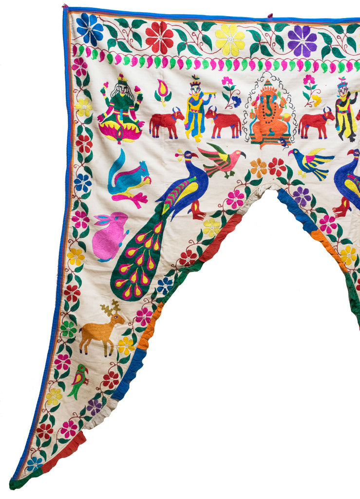 Vintage Indian Toran | Worldwide Textiles