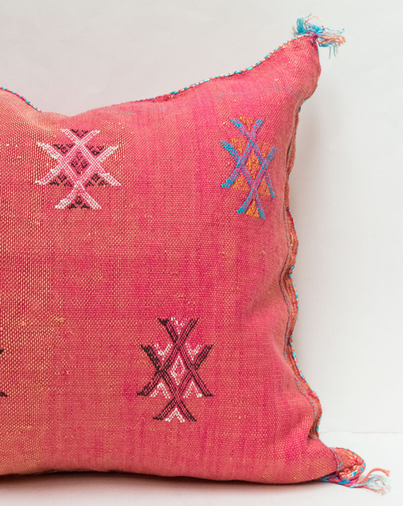 Moroccan Agave Cactus Silk Pillows | Worldwide Textiles
