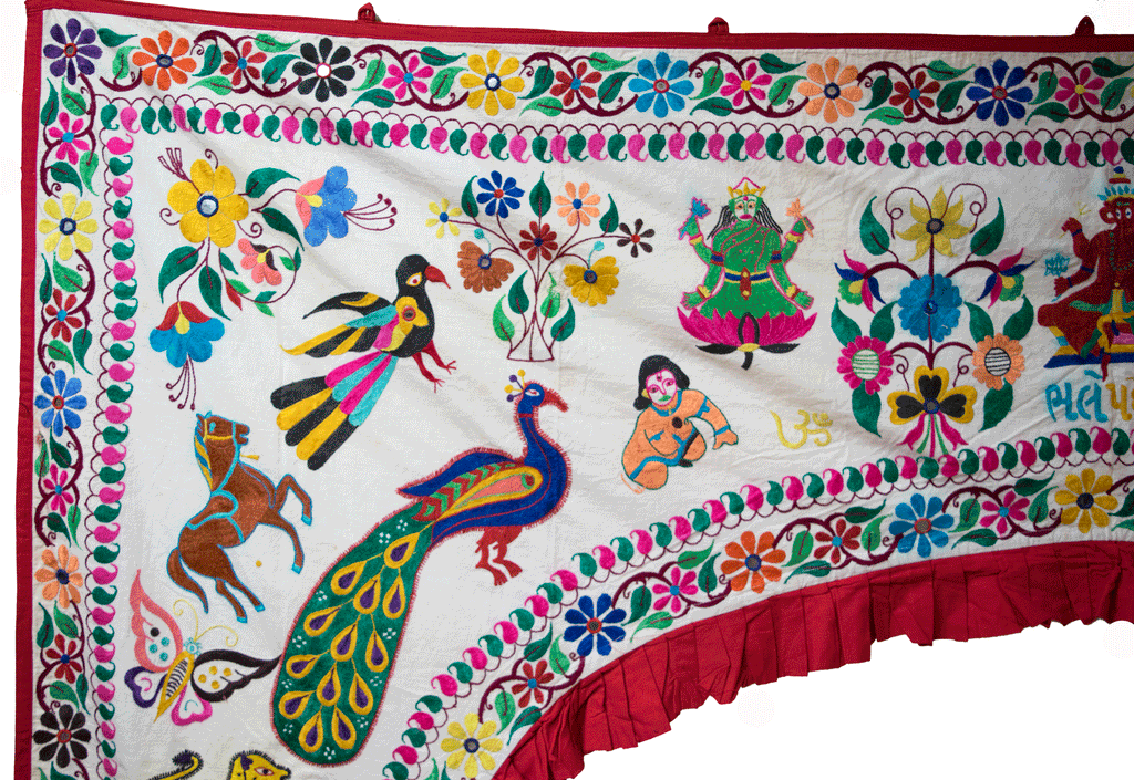 Vintage Indian Toran | Worldwide Textiles