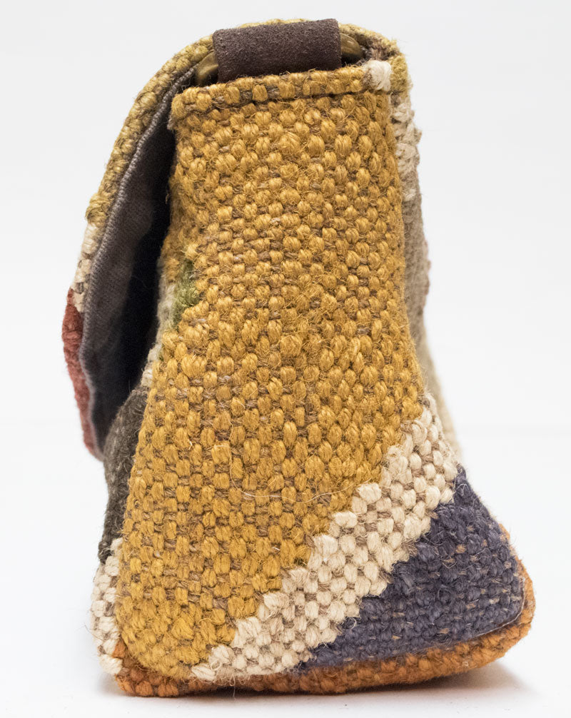 Kilim Carpet Side Satchel | Worldwide Textiles