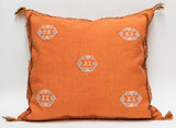 Moroccan Agave Cactus Silk Pillow