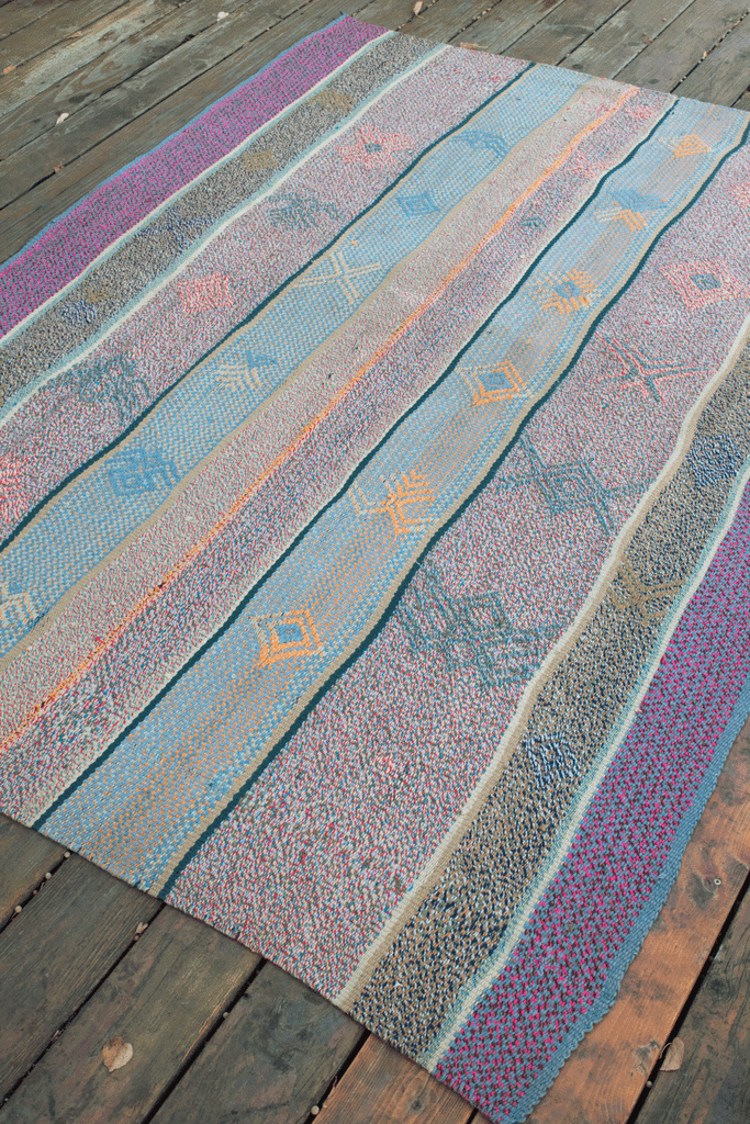 Bohemian Textiles | Vintage Peruvian Frazada Blanket