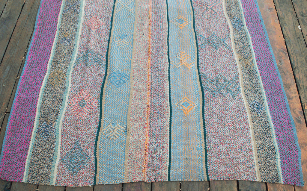 Bohemian Textiles | Vintage Peruvian Frazada Blanket