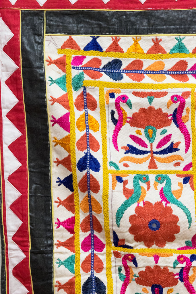 Vintage Indian Wall Hanging | Worldwide Textiles