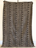 Mali Mudcloth Tribal Throw Blanket | Worldwide Textiles
