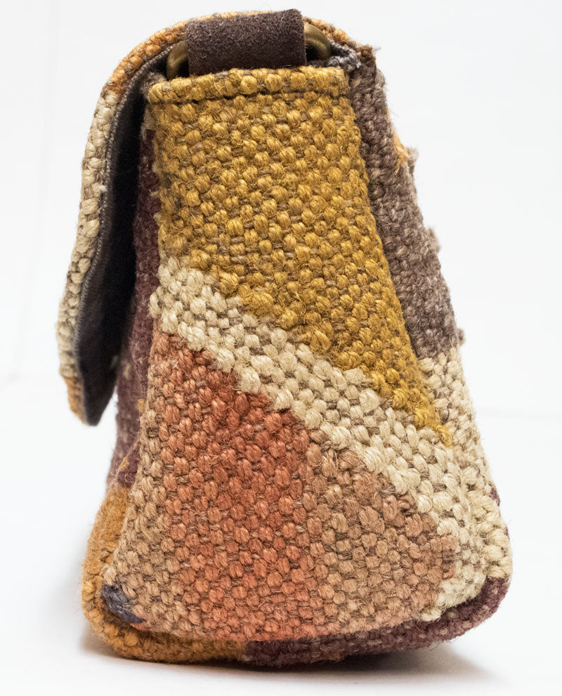 Kilim Carpet Side Satchel | Worldwide Textiles