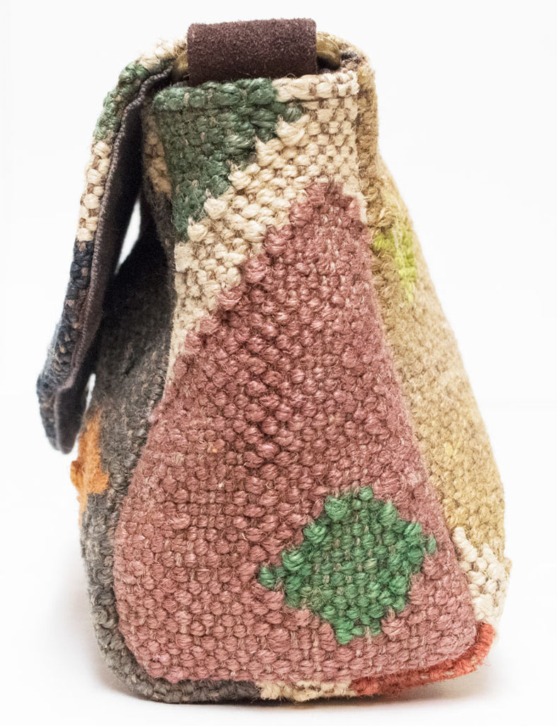 Kilim Carpet Side Satchel | Worldwide Textiles