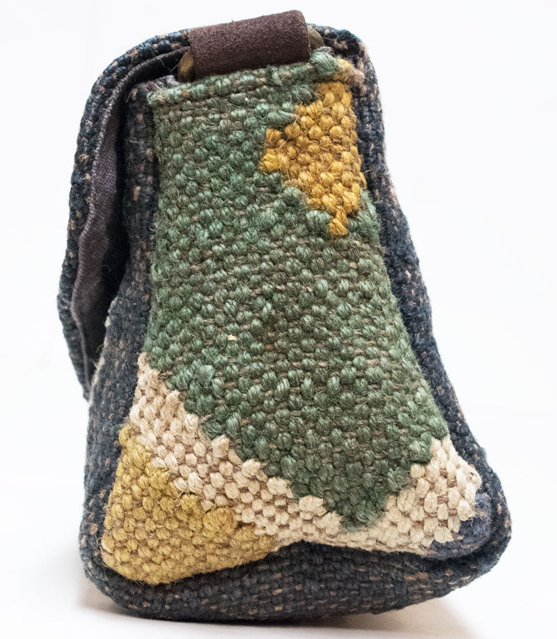 Kilim Carpet Side Satchel | Worldwide Textiles
