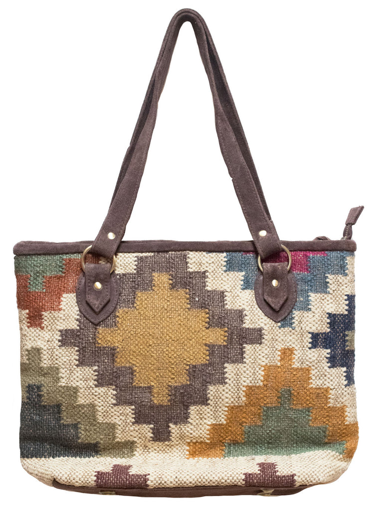 Large Kilim Carpet Bag | Worldwide Textiles