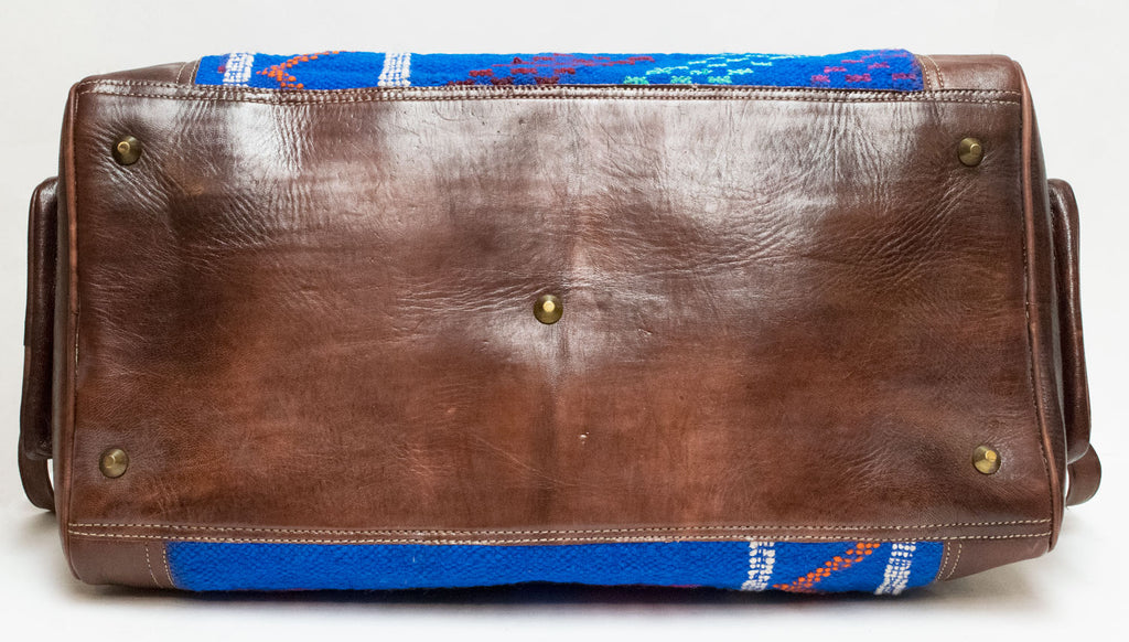 Moroccan Kilim Carpet Weekender Duffel Bag | Worldwide Textiles
