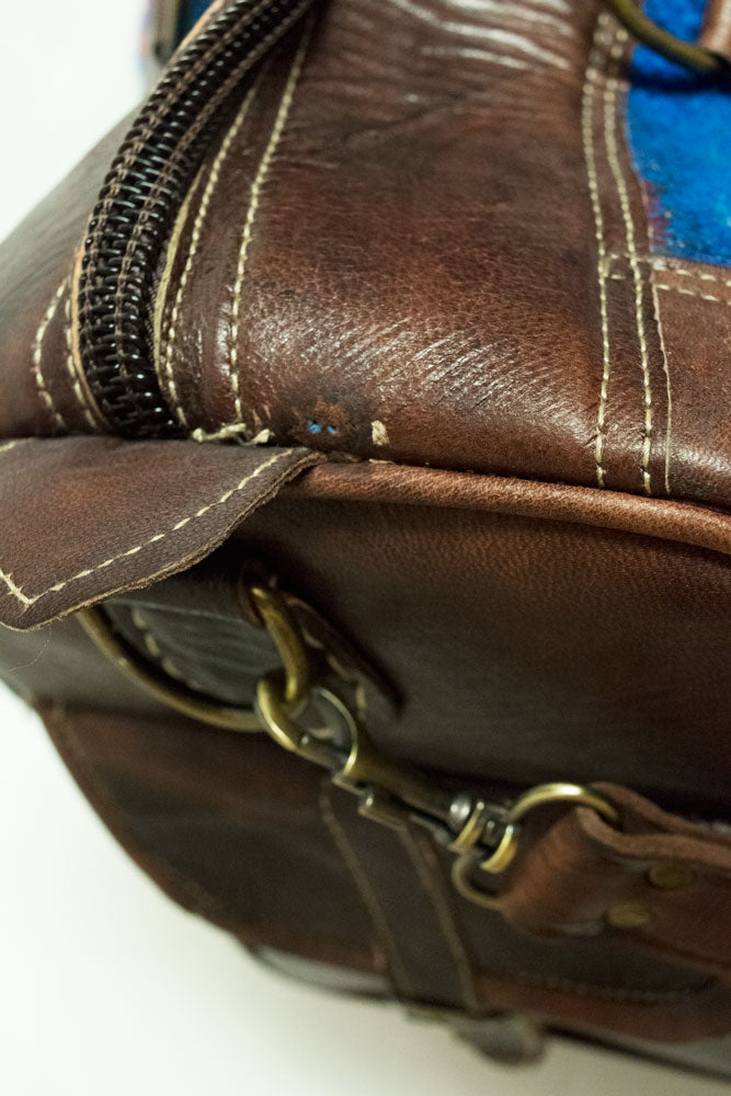 Moroccan Kilim Carpet Weekender Duffel Bag | Worldwide Textiles