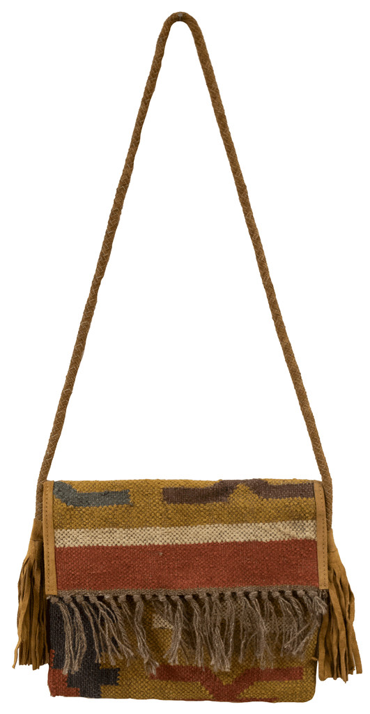 Jute Dhurrie Bag