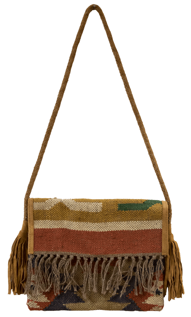 Jute Dhurrie Bag