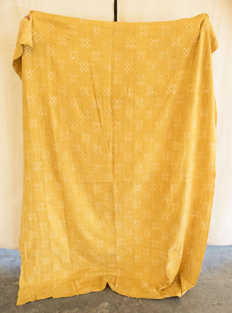 Mali Mudcloth Tribal Throw Blanket | Worldwide Textiles