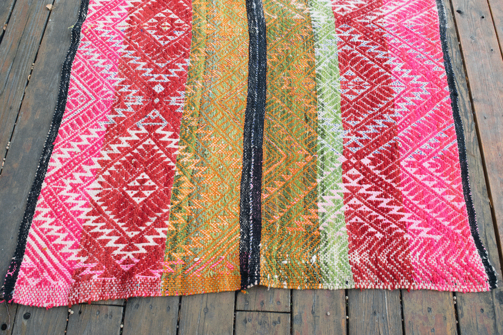 Bohemian Textiles | Vintage Peruvian Frazada Blanket