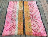 Bohemian Textiles | Vintage Peruvian Frazada Blanket