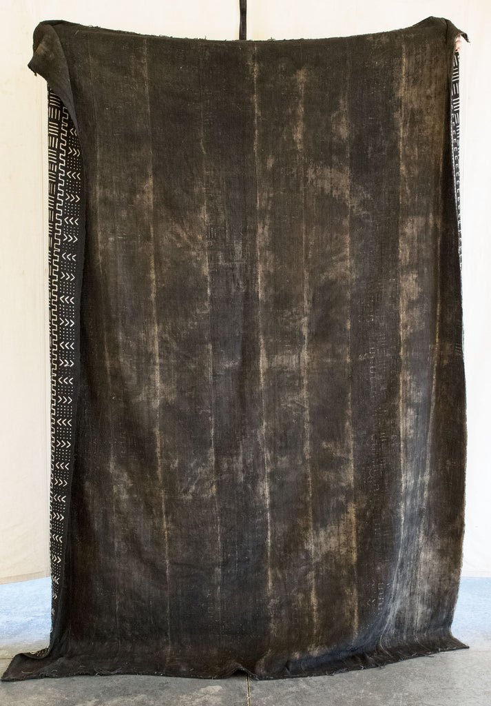 Mali Mudcloth Tribal Throw Blanket | Worldwide Textiles