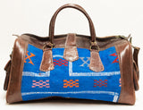 Moroccan Kilim Carpet Weekender Duffel Bag | Worldwide Textiles