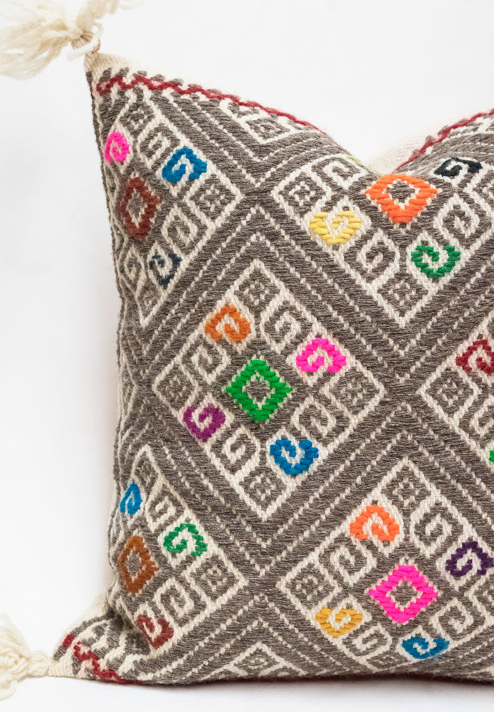 Mexican Textile Pillow Cover | Worldwide Textiles