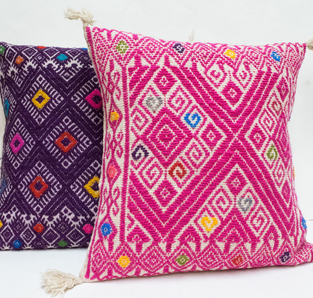 Mexican Textile Pillow Cover | Worldwide Textiles