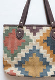 Large Kilim Carpet Bag | Worldwide Textiles