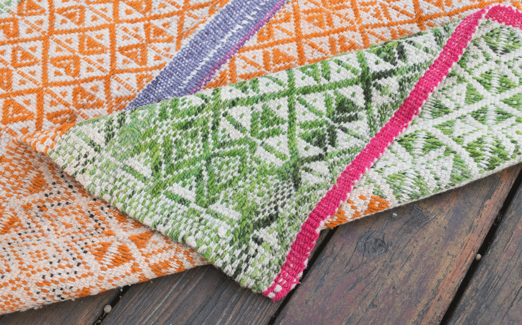 Bohemian Textiles | Vintage Peruvian Frazada Blanket
