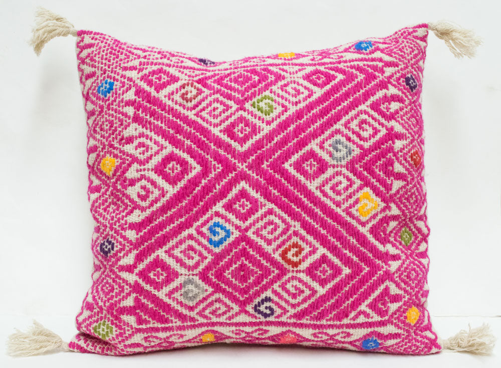 Mexican Textile Pillow Cover | Worldwide Textiles
