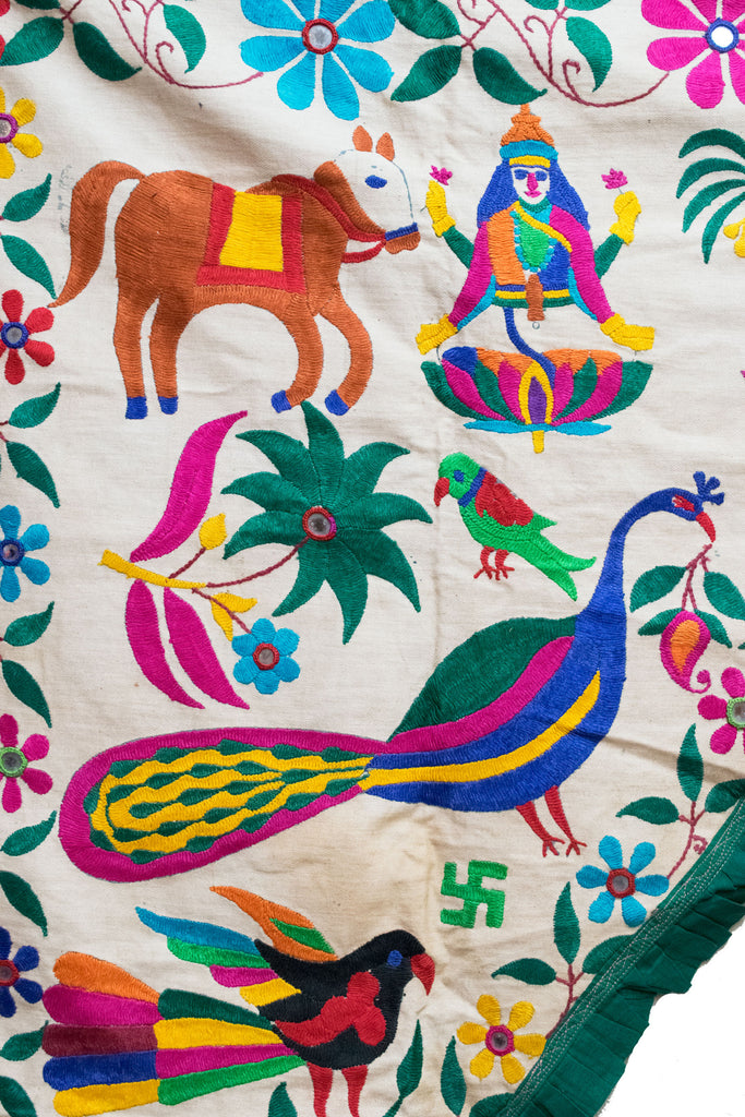 Vintage Indian Toran | Worldwide Textiles