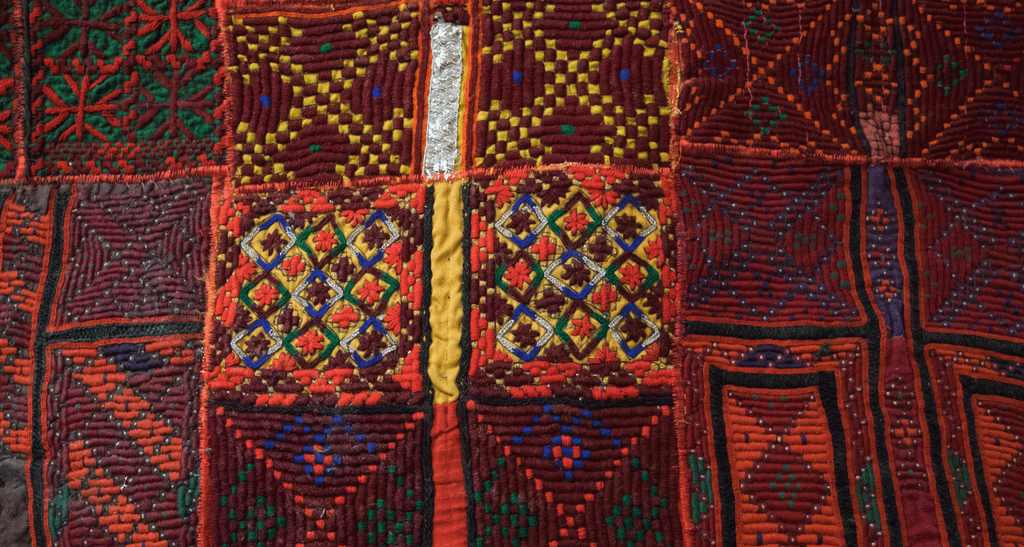 Vintage Afghani Textile Tote