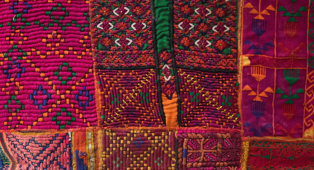 Vintage Afghani Textile Tote