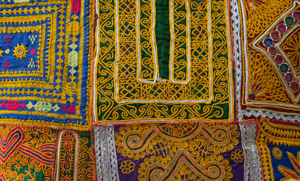 Vintage Afghani Textile Tote