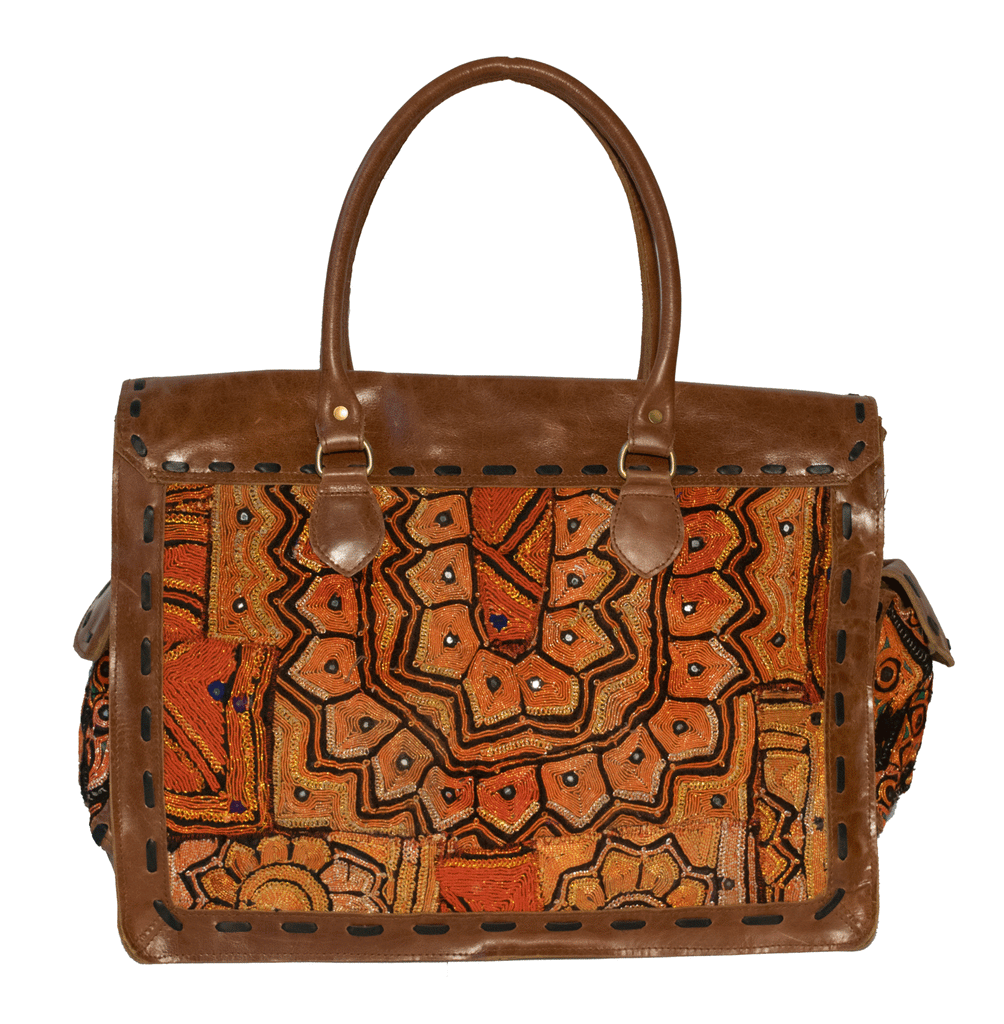 Vintage Afghani Textile Tote