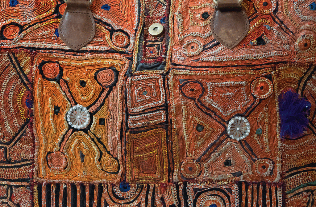 Vintage Afghani Textile Tote