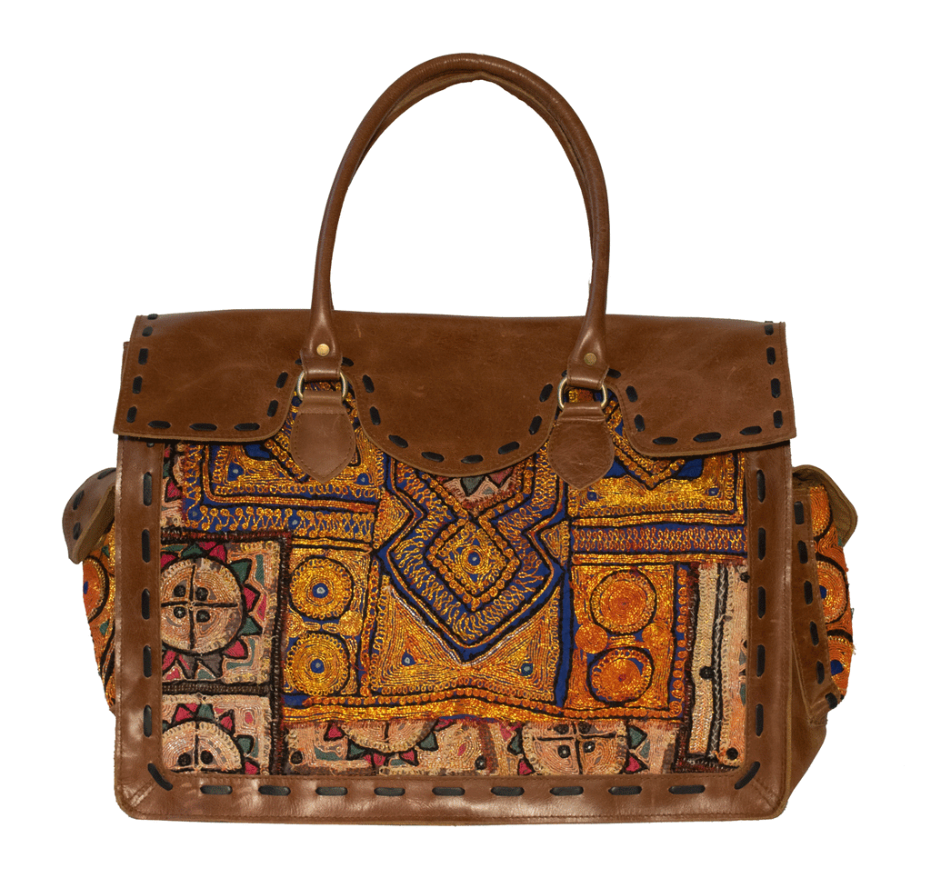 Vintage Afghani Textile Tote