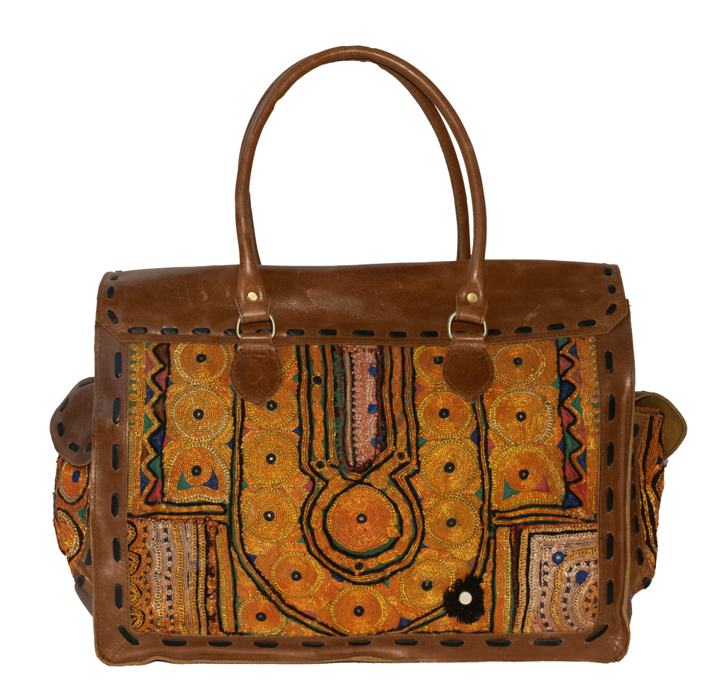 Vintage Afghani Textile Tote