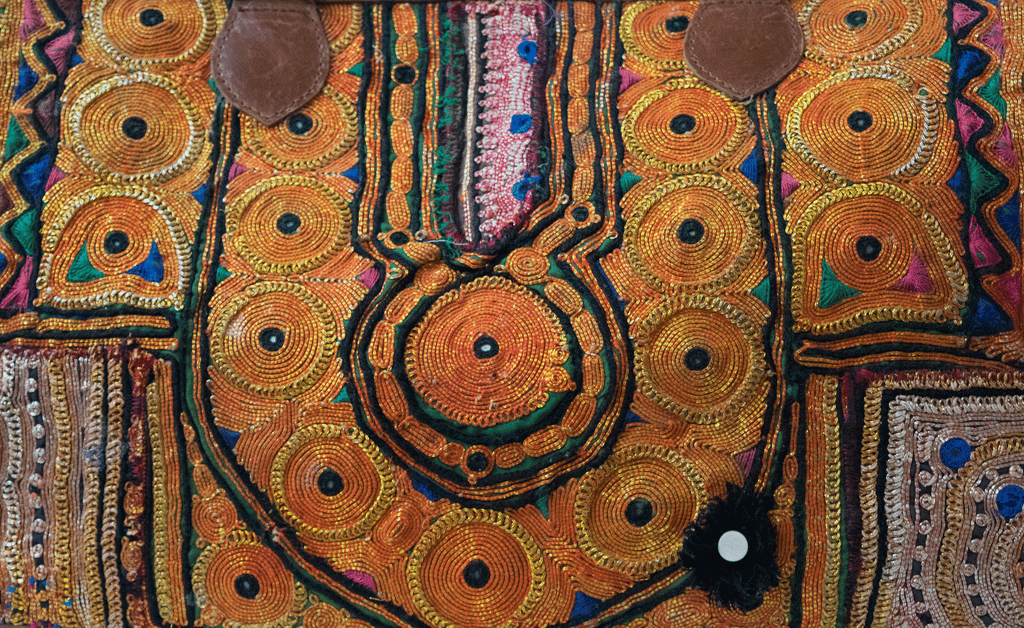 Vintage Afghani Textile Tote