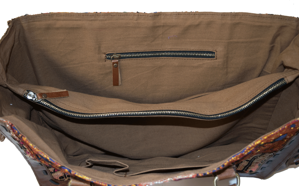 Vintage Afghani Textile Tote