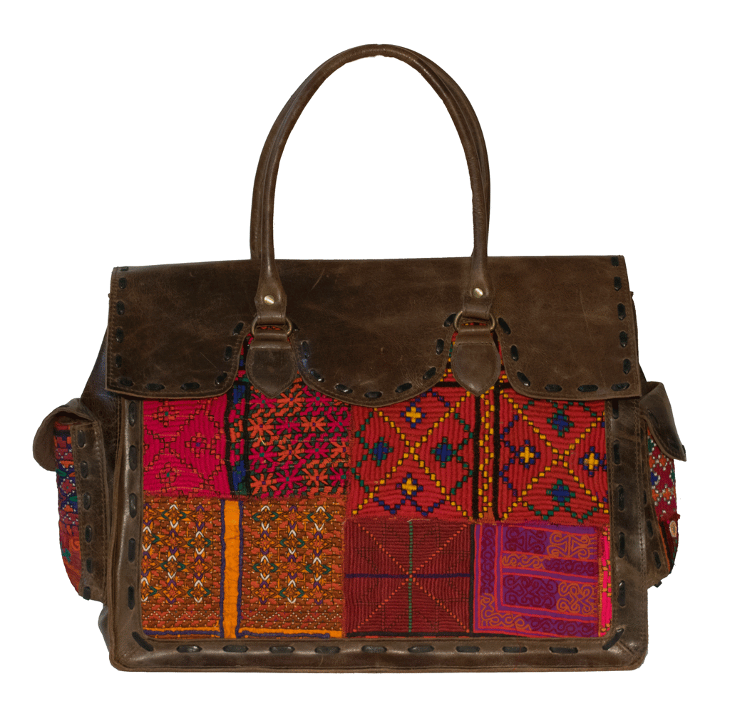 Vintage Afghani Textile Tote