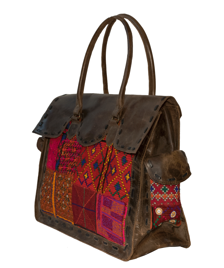 Vintage Afghani Textile Tote