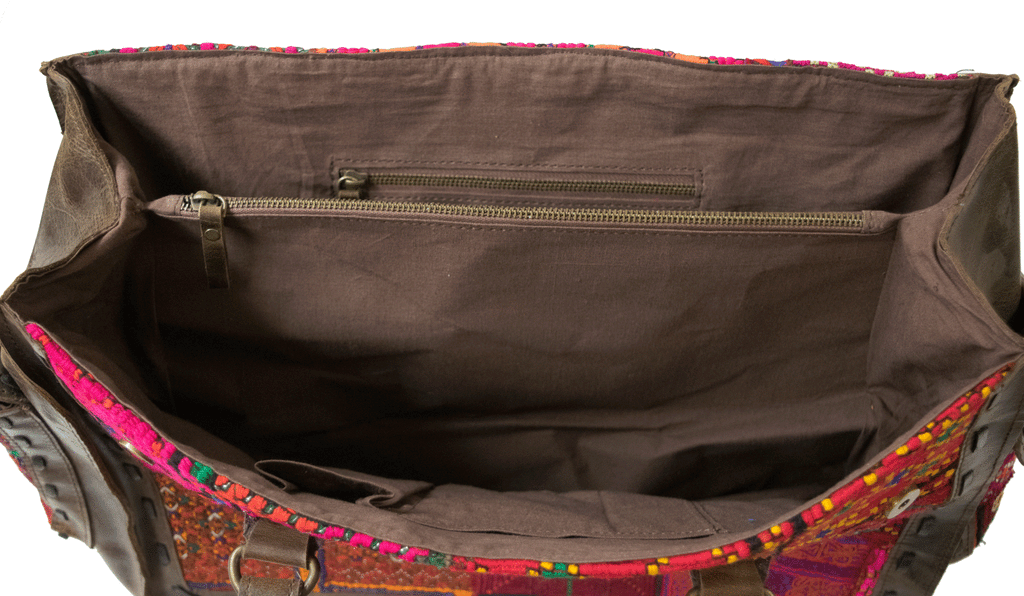 Vintage Afghani Textile Tote