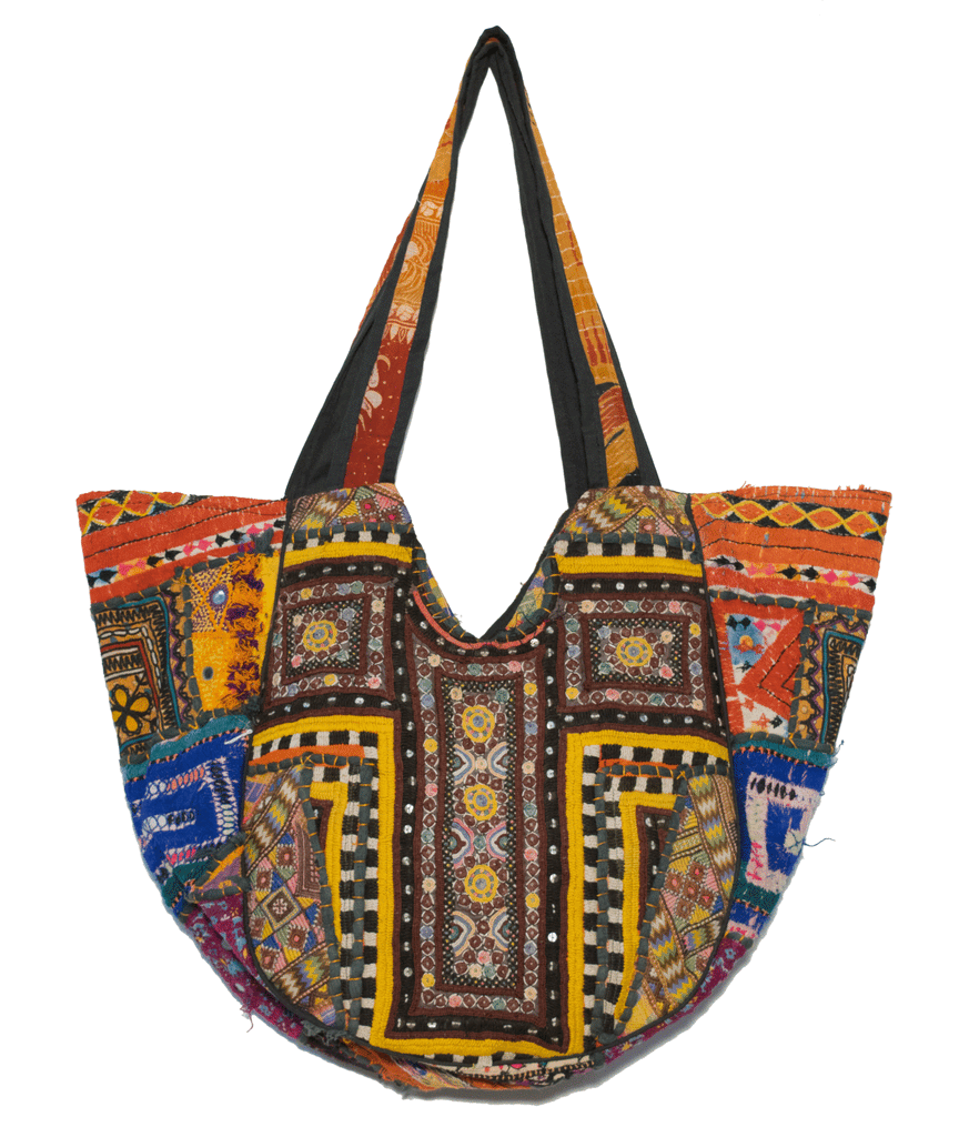 Vintage Afghani Textile Tote
