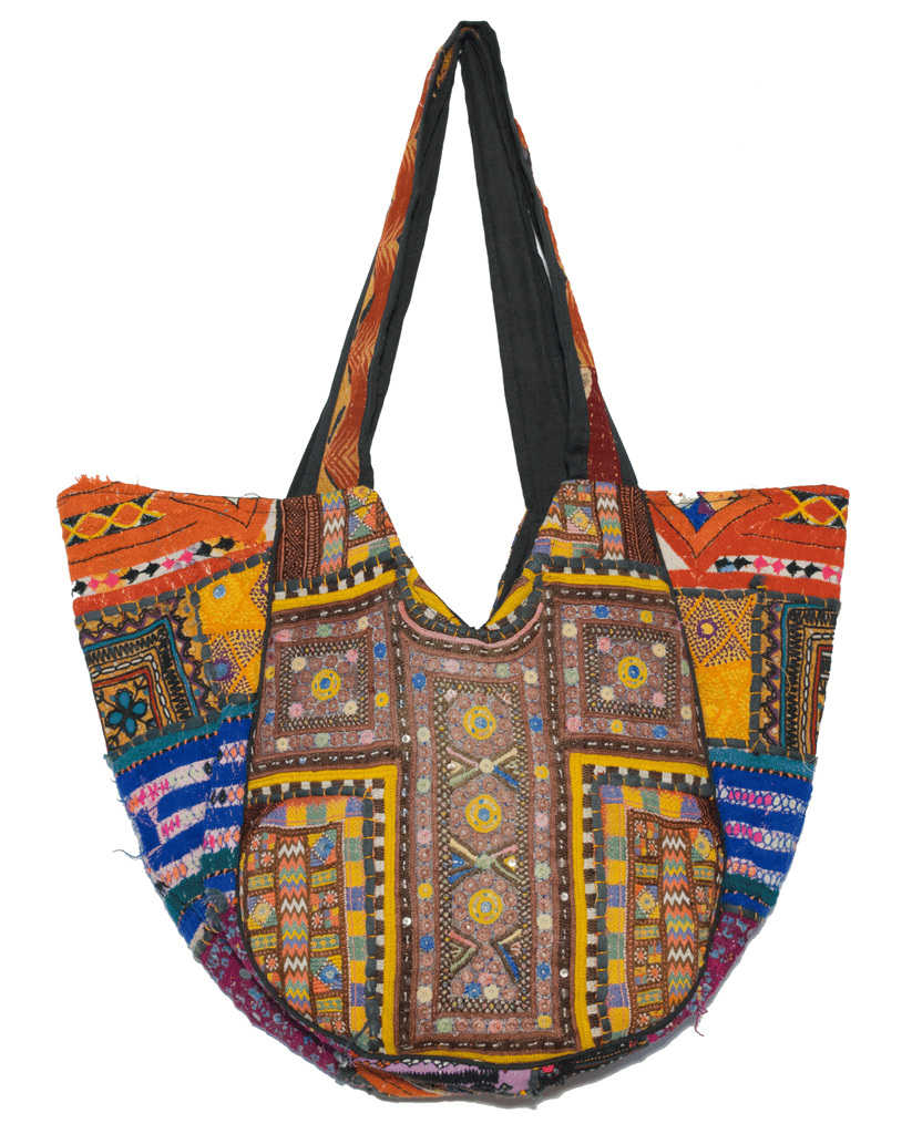 Vintage Afghani Textile Tote