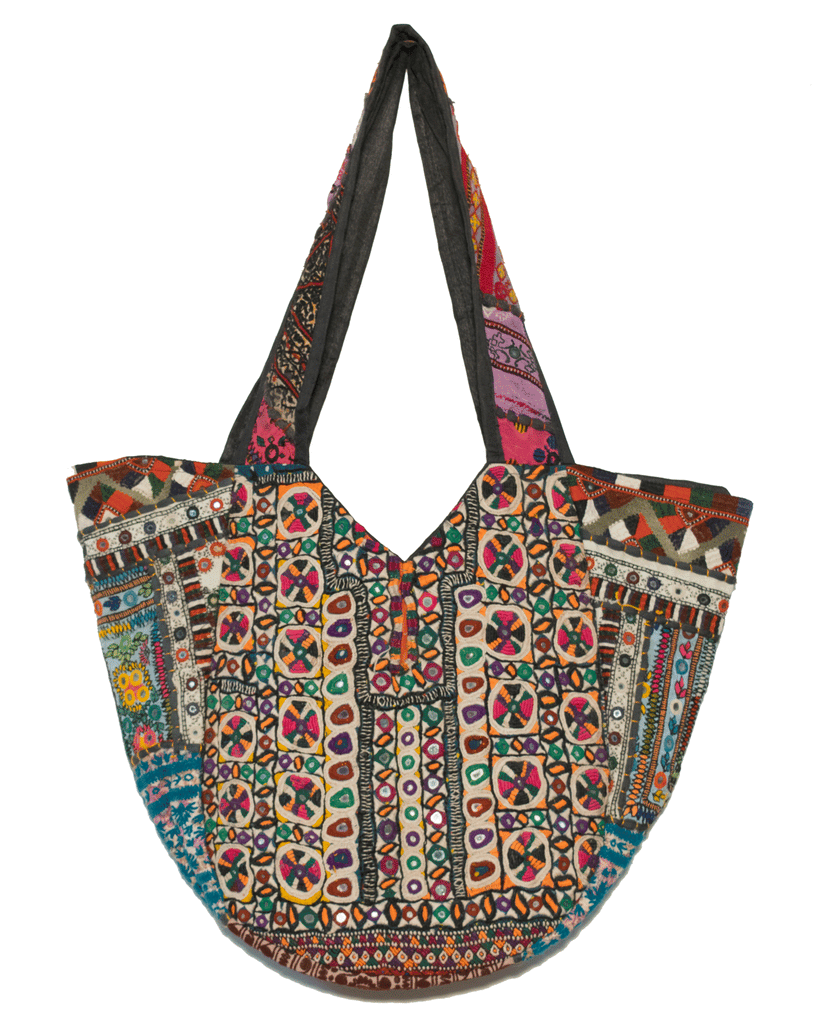 Vintage Afghani Textile Tote
